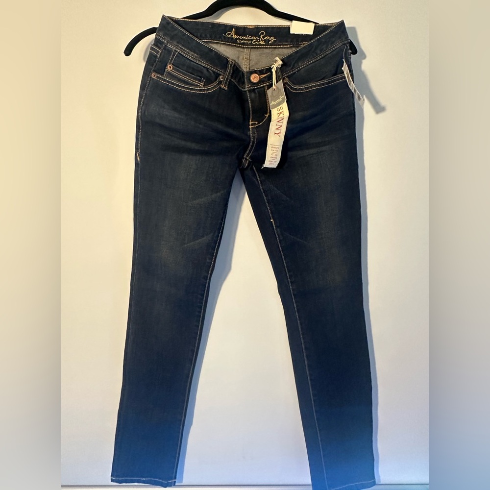 American Rag Women’s Deep Indigo Skinny Jeans